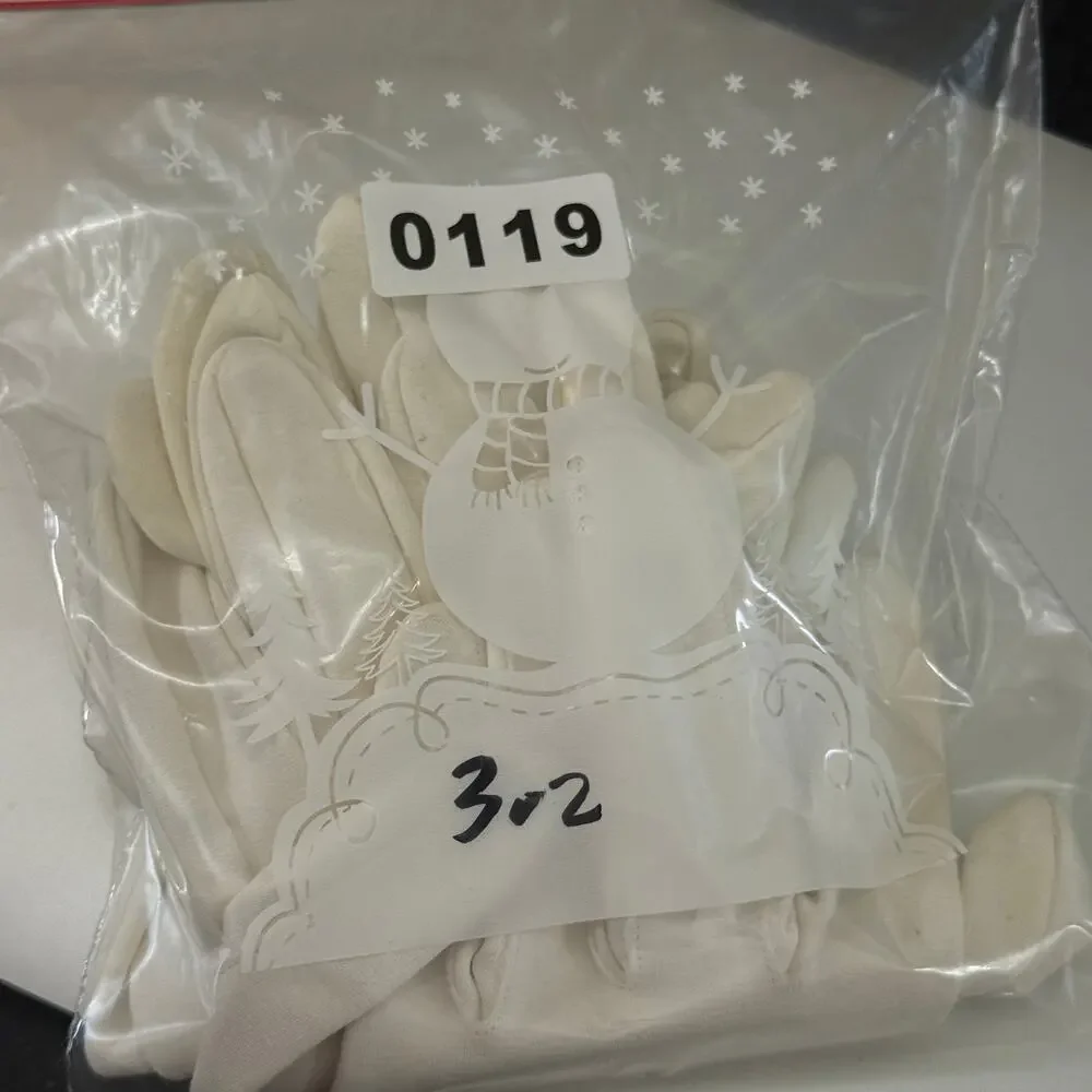 Vintage 1950s 60s Women's Wrist Gloves Lot 3 Pairs White Ivory Clean